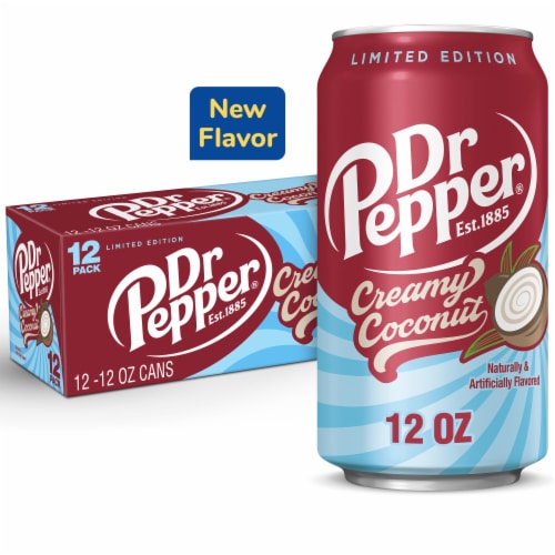 Dr Pepper Creamy Coconut Soda - Smooth Sip