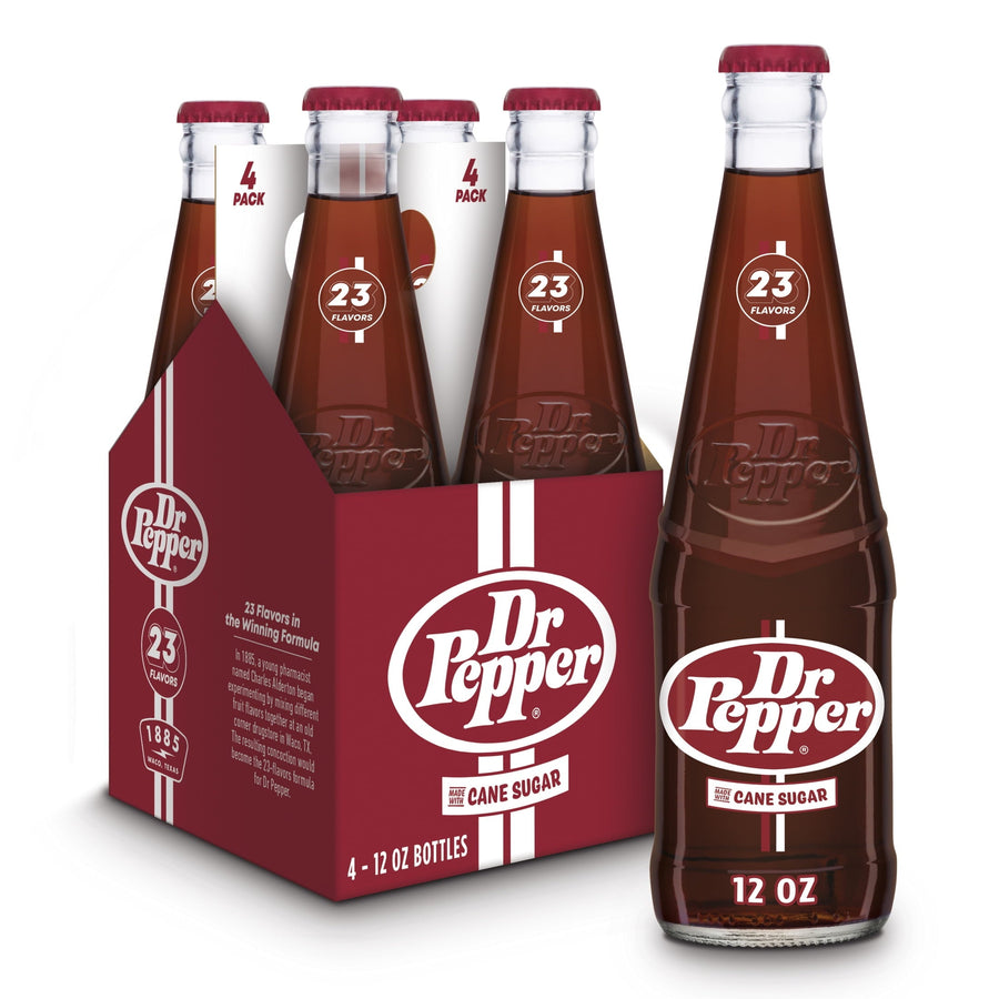 Dr Pepper Real Sugar Soda - Classic Sip