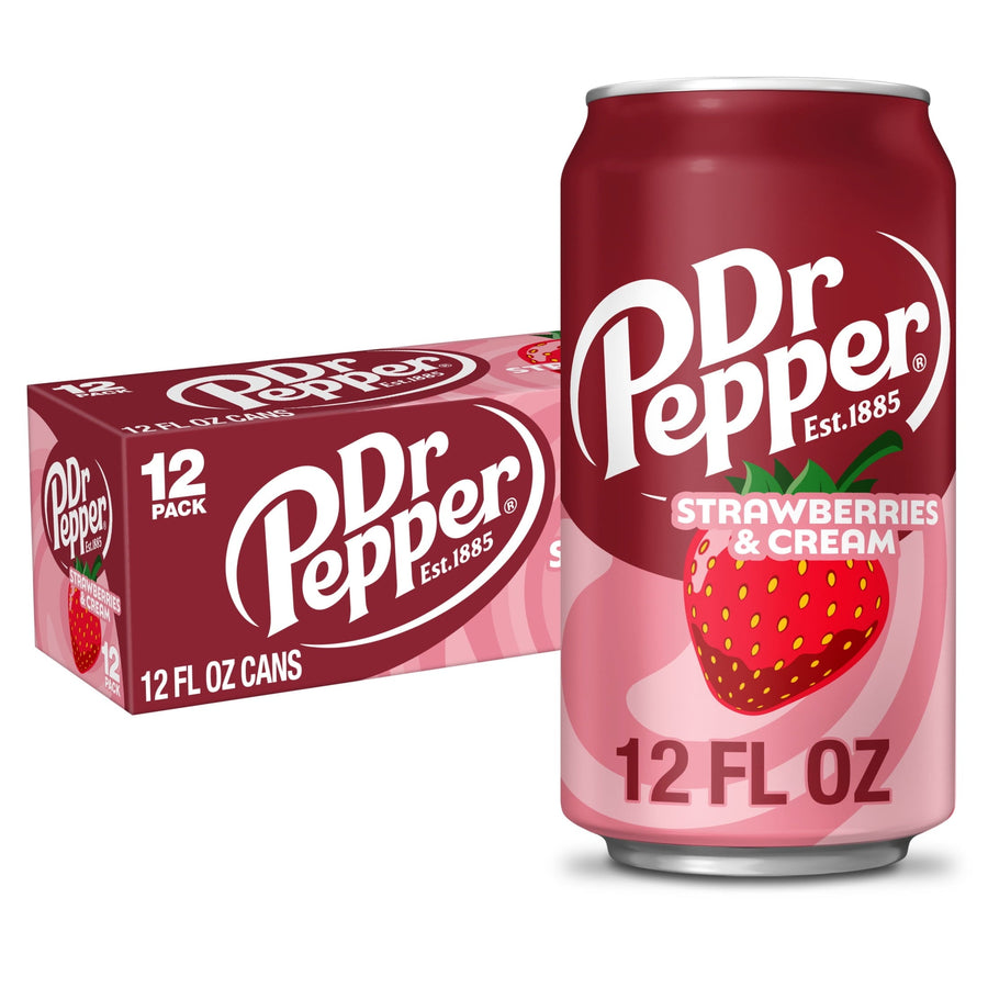 Dr Pepper Strawberries & Cream Soda - Flavor Pick